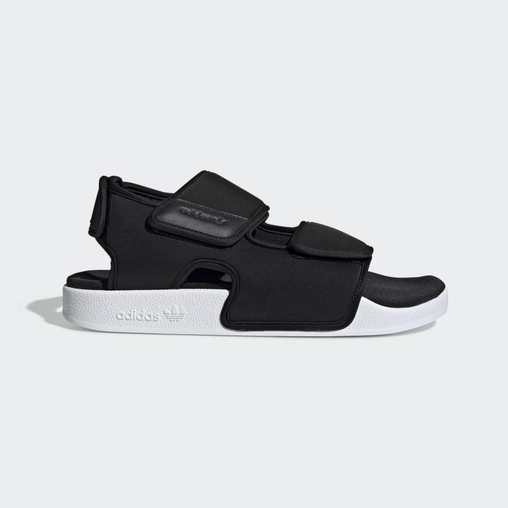 Sandale Adidas Adilette 3.0 Barbati Romania - Negrii/Albi EG5025